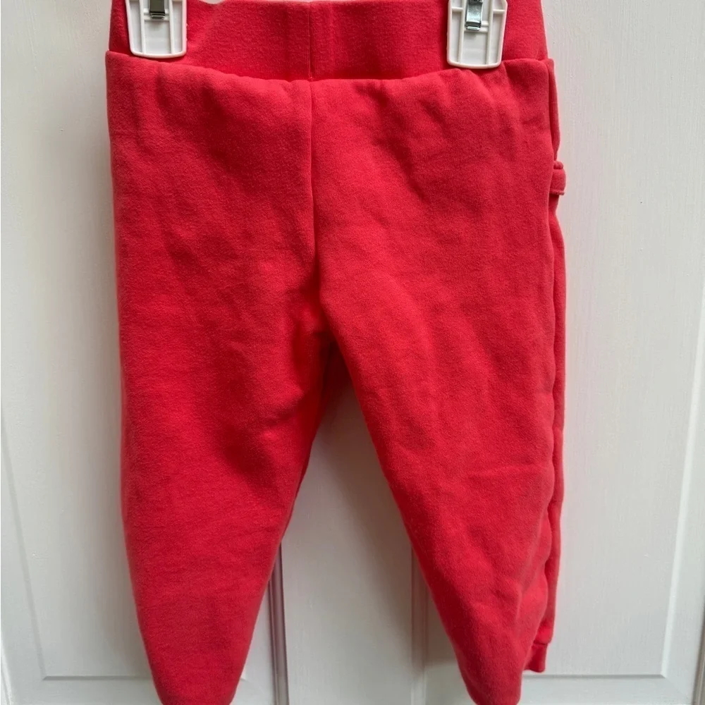 NWOT 2T Carter’s Girls Red Fringe Sweat Pants